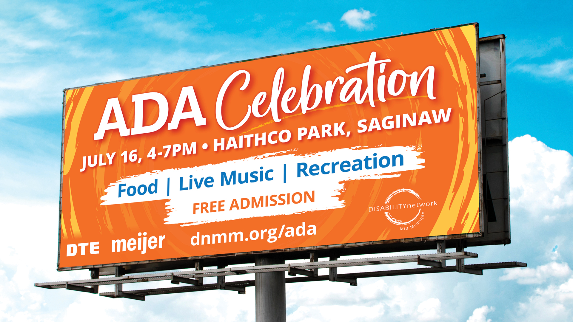 ADA Picnic Billboard