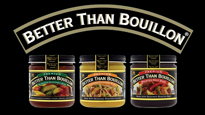 Better Than Bouillon Jars and logo