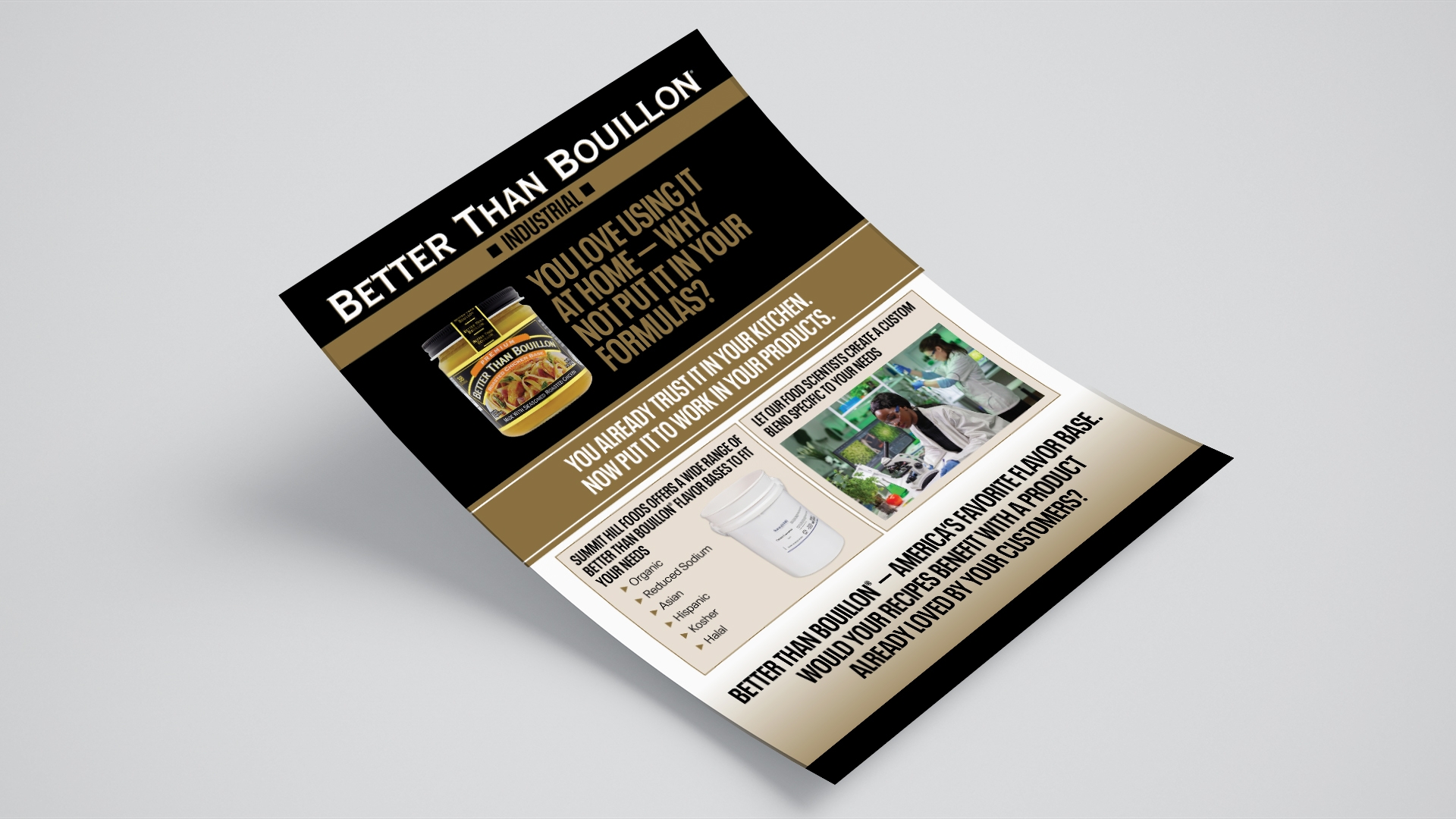 Better Than Bouillon | Sell Sheets