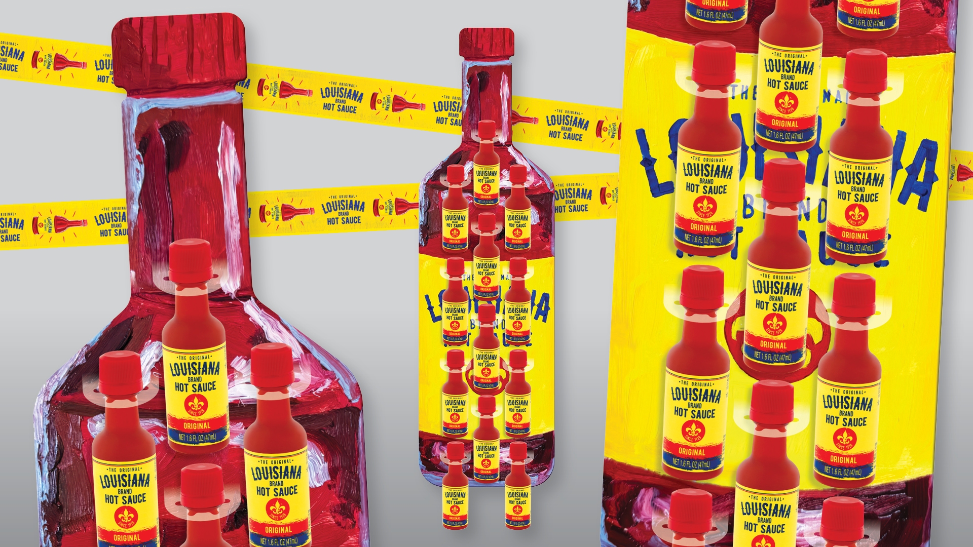 Louisiana Hot Sauce | Point of purchase materials